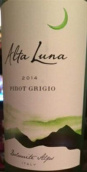 凱味特酒莊上弦月多洛米蒂山灰皮諾白葡萄酒(Cavit Alta Luna Pinot Grigio Vigneti delle Dolomiti IGT, Trentino-Alto Adige, Italy)