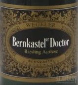 韋格勒博恩卡斯特勒朗精選雷司令甜白葡萄酒(Weinguter Wegeler Bernkasteler Doctor Riesling Auslese, Mosel, Germany)