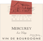 米歇爾布里代酒莊沃克斯（梅爾居雷村）紅葡萄酒(Domaine Michel Briday Mercurey Les Vaux, Cote Chalonnaise, France)