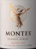蒙特斯酒庄经典系列马尔贝克干红葡萄酒(Montes Classic Series Malbec, Colchagua Valley, Chile)