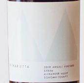 瑪麗埃塔酒莊安吉麗園西拉紅葡萄酒(Marietta Cellars Angeli Syrah, Alexander Valley, USA)