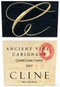 賽琳酒莊老藤佳麗釀干紅葡萄酒(Cline Cellars Ancient Vines Carignane, Contra Costa County, USA)