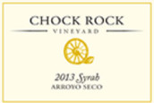 楔石西拉干紅葡萄酒(Chock Rock Vineyard Syrah, Arroyo Seco, USA)