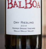 巴波亞胡椒橋園雷司令干白葡萄酒(Balboa Winery Pepper Bridge Vineyard Dry Riesling, Walla Walla Valley, USA)