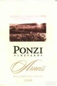 龐茲阿內(nèi)斯干白葡萄酒(Ponzi Vineyards Arneis, Willamette Valley, USA)