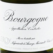 勒樺酒莊白葡萄酒(Domaine Leroy Bourgogne Blanc, Burgundy, France)