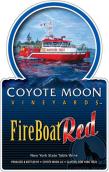 嘯月酒莊消防船甜型紅葡萄酒(Coyote Moon Vineyards Fire Boat Red, New York, USA)