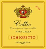 史歐蓓朵酒莊灰皮諾白葡萄酒(Schiopetto Pinot Grigio Collio DOC, Friuli-Venezia Giulia, Italy)