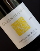 格林豪酒莊長相思白葡萄酒(Greenhough Sauvignon Blanc, Nelson, New Zealand)