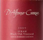 庫蘭酒莊達(dá)方索系列黑橡木園西拉干紅葡萄酒(D'Alfonso-Curran Wines D'Alfonso Black Oak Vineyard Syrah, Santa Barbara County, USA)