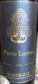 皮埃爾·盧頓白葡萄酒(Pierre Lurton Bordeaux Blanc, France)