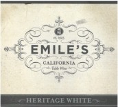 古列爾莫埃米爾干白葡萄酒(Guglielmo Emile's Table White, California, USA)