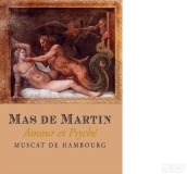 馬丁戀情漢堡麝香桃紅葡萄酒(Domaine Mas de Martin Amour et Psyche Muscat de Hambourg Rose, France)