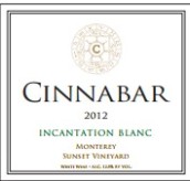 森納巴“咒語”干白葡萄酒(Cinnabar Incantation Blanc, Monterey, USA)