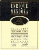 恩里克·門(mén)多薩酒莊伊法奇佩農(nóng)珍藏紅葡萄酒(Bodegas Enrique Mendoza Penon de Ifach Reserva, Alicante, Spain)