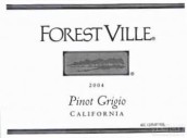 福雷斯特維爾灰皮諾白葡萄酒(ForestVille Pinot Grigio, California, USA)