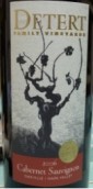 德特家族奥克维尔赤霞珠红葡萄酒(Detert Family Vineyards Oakville Cabernet Sauvignon, California, USA)