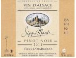 西普麥克黑皮諾干紅葡萄酒（木桶陳釀）(Domaine Sipp Mack Pinot Noir Eleve en Barriques, Alsace, France)