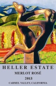 海勒酒莊梅洛桃紅葡萄酒(Heller Estate Merlot Rose, Carmel Valley, USA)