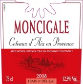 蒙特西加勒酒莊桃紅葡萄酒(Montcigale, Coteaux d'Aix-en-Provence, France)