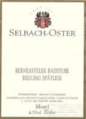 澤巴赫班卡斯特勒-巴斯圖園雷司令遲摘白葡萄酒(Selbach-Oster Bernkasteler Badstube Riesling Spatlese, Mosel, Germany)