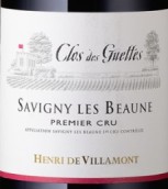 維拉蒙酒莊蓋特（薩維尼一級園）紅葡萄酒(Henri de Villamont Clos des Guettes Rouge, Savigny-les-Beaune Premier Cru, France)