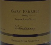 法雷爾霞多麗干白葡萄酒(Gary Farrell Chardonnay, Russian River Valley, USA)