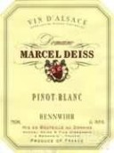 苔絲美人酒莊本威赫白皮諾干白葡萄酒(Domaine Marcel Deiss Pinot Blanc Bennwihr, Alsace, France)