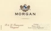 摩根R&D名園灰皮諾干白葡萄酒(Morgan Winery R & D Franscioni Vineyard Pinot Gris, Santa Lucia Highlands, USA)