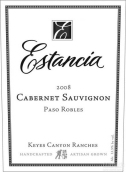 埃斯坦西亞凱斯峽谷赤霞珠干紅葡萄酒(Estancia Estates Keyes Canyon Ranches Cabernet Sauvignon, Paso Robles, USA)