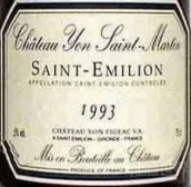 永卓酒莊三牌干紅葡萄酒(Yon Saint-Martin, Saint-Emilion, France)