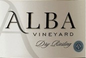 阿爾巴酒莊干雷司令白葡萄酒(Alba Vineyard Dry Riesling, Warren Hills, USA)