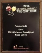 普曼納德赤霞珠干紅葡萄酒(Promenade Carbernet Sauvignon, Napa Valley, USA)