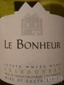 Le Bonheur Estate Chardonnay, Stellenbosch, South Africa