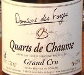 福爾熱酒莊卡德休姆甜白葡萄酒(Domaine des Forges Quarts de Chaume, Loire Valley, France)