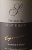圣希萊莊園表現(xiàn)系列維蒙蒂諾白葡萄酒(Domaine Saint Hilaire Expression Vermentino, Vin de Pays d'Oc, France)