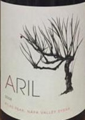 艾薇酒庄西拉干红葡萄酒(Aril Wines Estate Syrah, Napa Valley, USA)