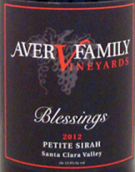 阿韋爾家族祝福系列小西拉干紅葡萄酒(Aver?Family?Vineyards Blessings Petite Sirah, California, USA)