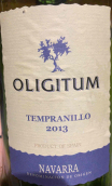 皮爾德蒙特歐吉利丹魄紅葡萄酒(Bodegas Piedemonte Oligitum Tempranillo, Navarra, Spain)