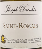 約瑟夫·杜魯安酒莊（圣羅曼村）白葡萄酒(Joseph Drouhin Saint-Romain Blanc, Cote de Beaune, France)