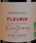 讓·洛龍酒莊佳美有機紅葡萄酒（弗勒里）(Jean Loron Pur Gamay Bio, Fleurie, France)