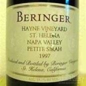 貝靈哲海恩園小西拉干紅葡萄酒(Beringer Hayne Vineyard Petite Sirah, St Helena, USA)