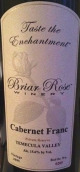 野薔薇品麗珠紅葡萄酒(Briar Rose Winery Cabernet Franc, Temecula Valley, USA)