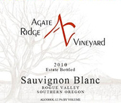 瑪瑙嶺長相思白葡萄酒(Agate Ridge Sauvignon Blanc, Rogue Valley, USA)