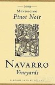 納瓦羅黑皮諾干紅葡萄酒(Navarro Vineyards Pinot Noir, Mendocino, USA)