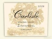 卡爾麗絲羅斯牧場仙粉黛干紅葡萄酒(Carlisle Rossi Ranch Zinfandel, Sonoma Valley, USA)