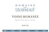 雷修諾酒莊（沃恩-羅曼尼村）紅葡萄酒(Domaine Lecheneaut Vosne-Romanee, Cote de Nuits, France)