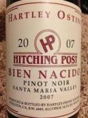 希青比恩納西多園黑皮諾干紅葡萄酒(Hartley Ostini Hitching Post Bien Nacido Vineyard Pinot Noir, Central Coast, USA)