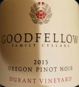 好伙伴之家杜蘭特園黑皮諾干紅葡萄酒(Goodfellow Family Cellars Durant Vineyard Pinot Noir, Oregon, USA)