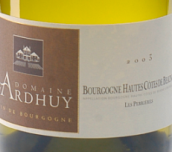 達(dá)哈瑞酒莊蓓麗（上伯恩丘村）干白葡萄酒(Domaine d'Ardhuy Les Perrieres Bourgogne, Hautes Cote De Beaune, France)